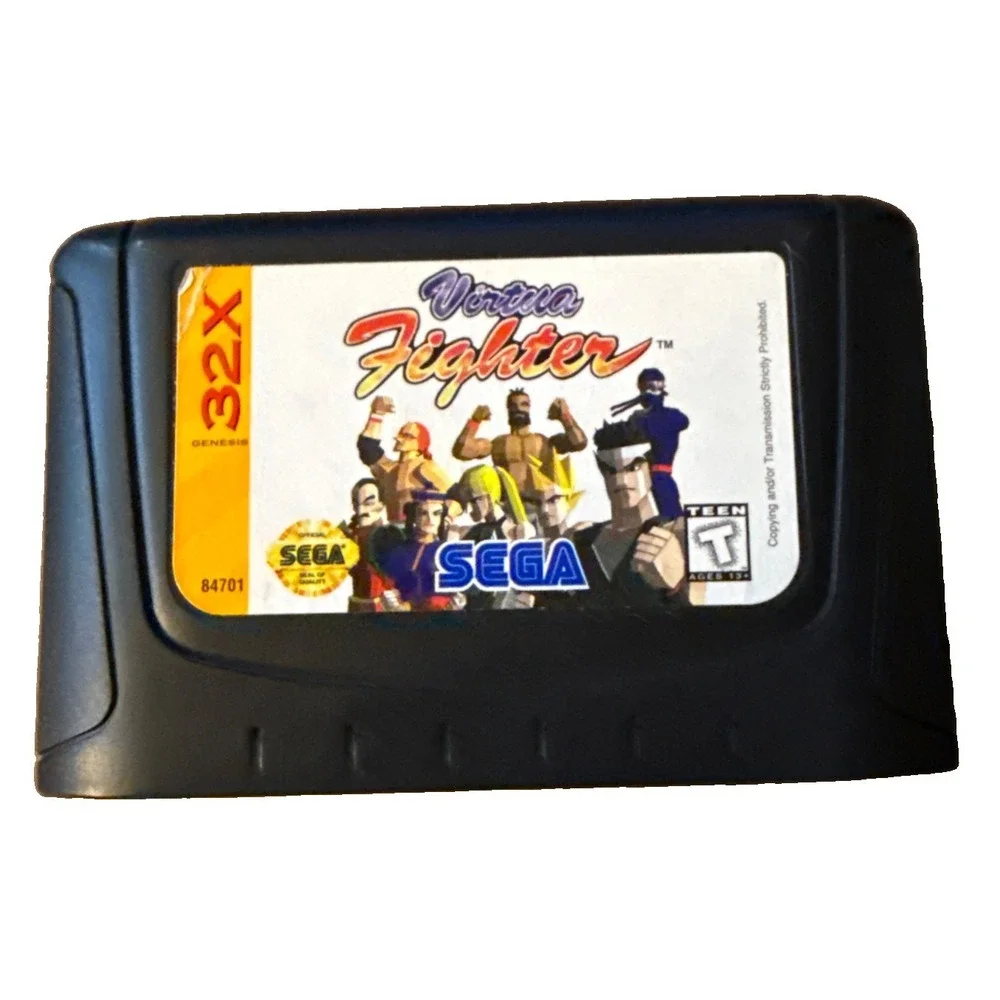 Virtua Fighter (Sega Genesis 32X, 1995) Box No Manual
